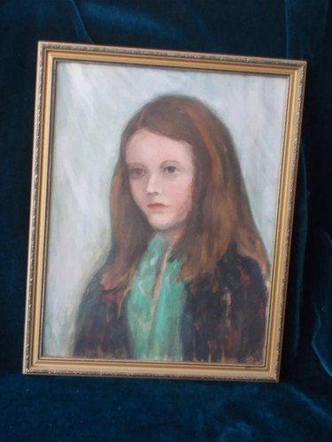 Portrait young lady - of, a