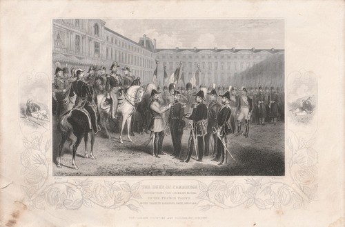 Steel engraving the duke of - "the,