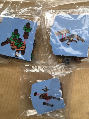 Lego endor battle mini scene - endor,