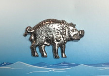 Richard III Boar Silver Pewter
