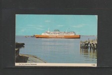 Postcard-Townsend Thorensen Car Ferry leaving Felixstowe-1970's-see 2 pics