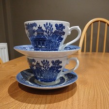 Blue & White Willow Pattern