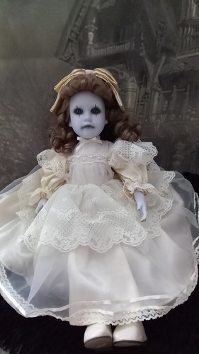 Ooak gothic horror doll creepy - ooak,