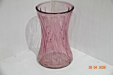 Rose coloured flower vase