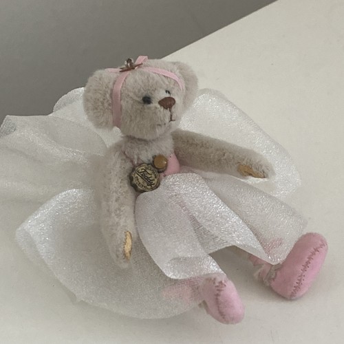 Vtg hermann miniature teddy - hermann,