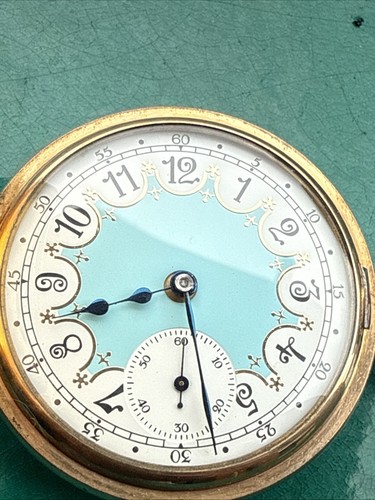 Half hunter pocket watch - half,