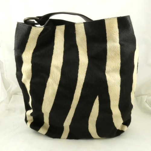 Harrods zebra print tote bag - print,