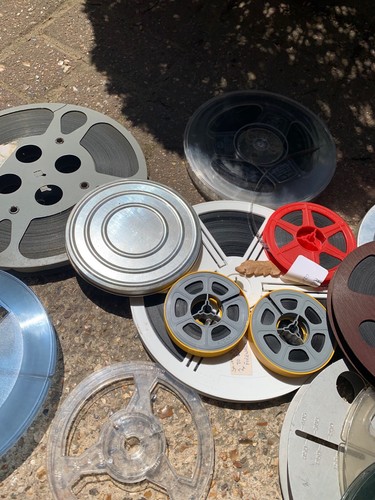 Vintage film reels - ,