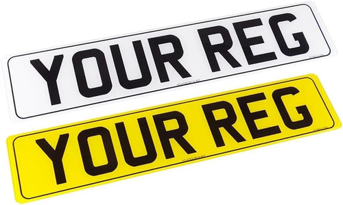 Number plates make your - number,