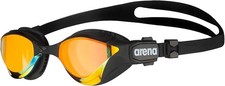 Arena Cobra Tri Swipe Mirror Racing Unisex  Swimming Goggles Yellow Copper Army