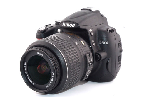 Nikon d5000 3mp dslr camera - nikon, 12.3mp