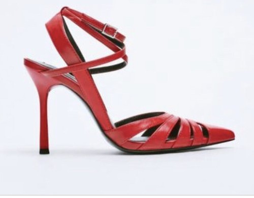 Zara strappy heel - zara, sz