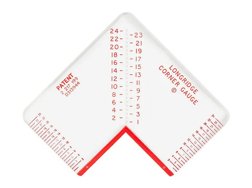 Corner gauge mount marking - gauge,