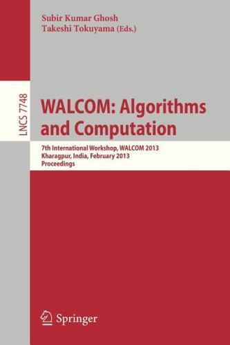 Walcom algorithm and - walcom,