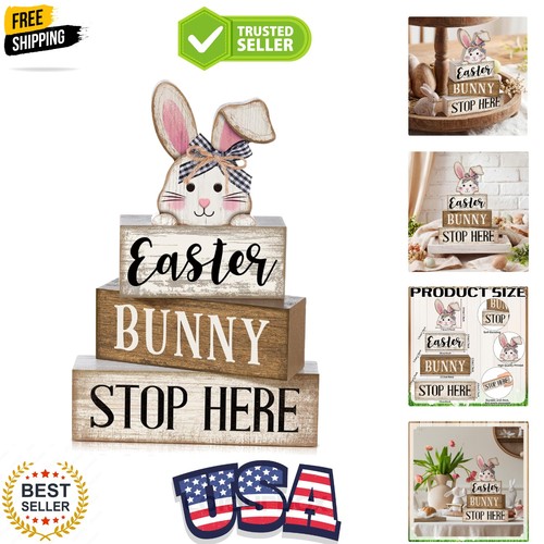 Pcs easter bunny table - 4,