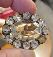 Antique Rock Crystal & Paste