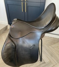 Bates 17.5 GP MW Saddle Black Leather