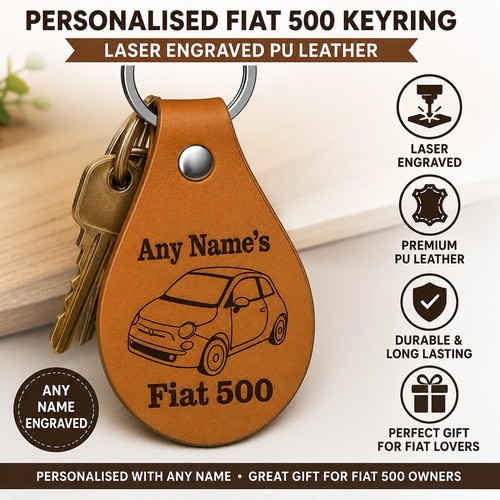 Personalised fiat 500 car - fiat,