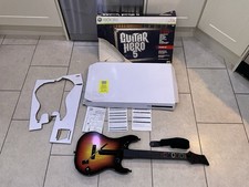 Boxed Guitar Hero 5 Xbox 360 Bundle – Wireless Controller, & Strap