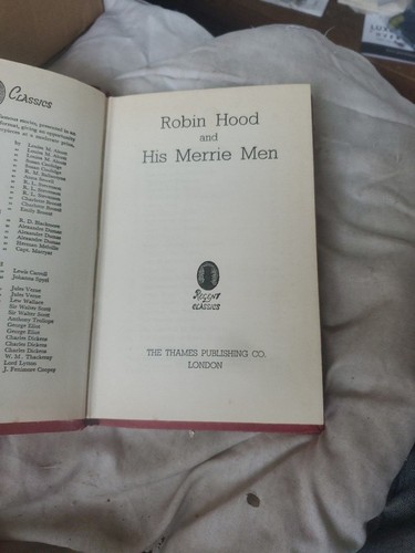 Robin hood and his merrie - robin,