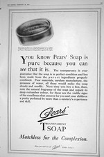 Original Old Vintage Print