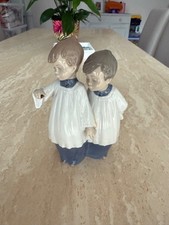 Nao by Lladro Two Choir Boys Porcelain Figurine – Handmade in Spain
