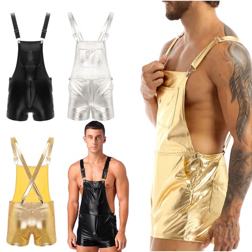 Mens wetlook leather - wetlook,