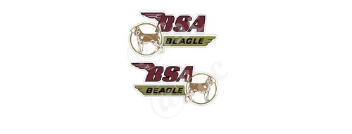 Bsa beagle classic - classic, stickers