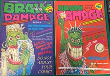 BRAIN DAMAGE Comic x2 VOL. 1
