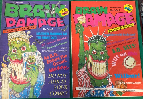 Brain damage comic - brain, vol.