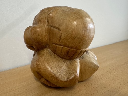 Vintage handcarved wooden - vintage,