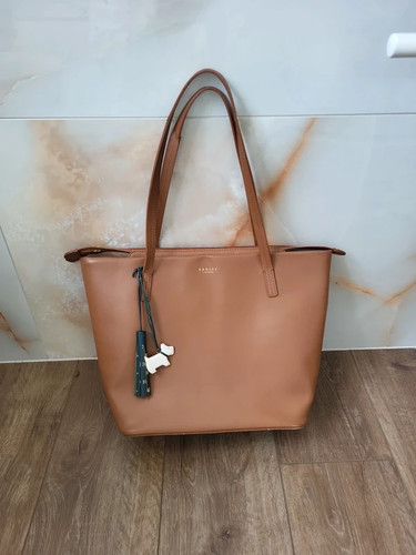 Radley tan leather tote work