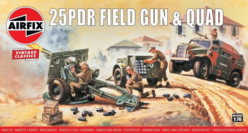 Airfix a01305v 76 25pdr - airfix,