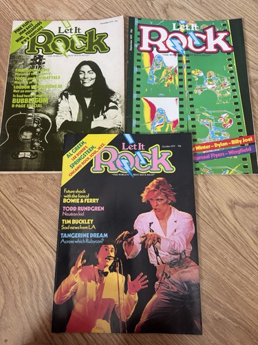 Let rock music magazines - let,
