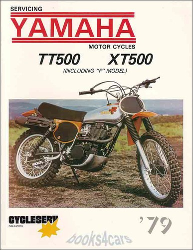Yamaha manual tt500 xt500 - tt500,