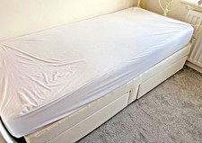 single bed with mattress -