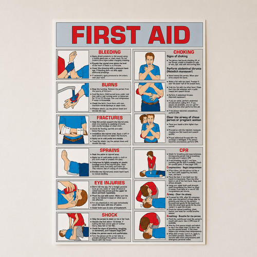 First aid medical - first,