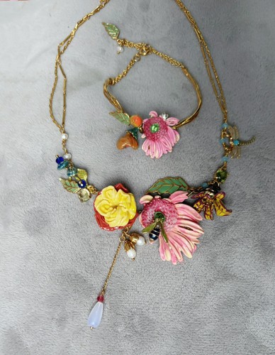 Les nereides vintage necklace - nereides,