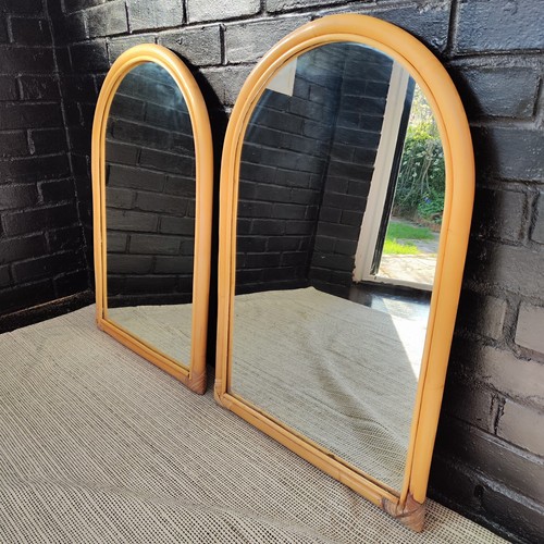 Pair mid century - pair, pine
