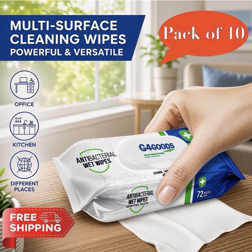 Packs antibacterial wet - of,