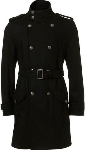 Topman wool trench coat - , in
