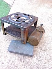 Vintage Camping Fishing Boiling Stove Cooker Cooking Frying Paraffin Kerosene