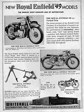1949 Royal Enfield J2 500 & G2