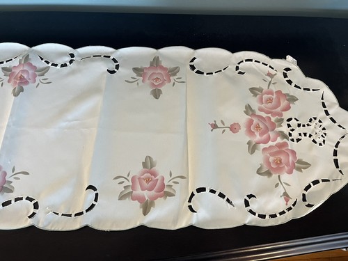 Cutwork embroidery floral - cutwork,