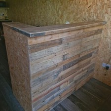1m²-Reclaimed Pallet Wood FREE P&P - Wall Cladding Recycled Timber Rustic Boards