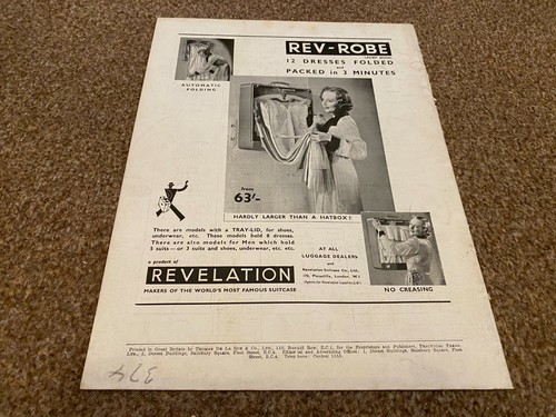 Ftwb9 advert 11x8 - advert, rev-robe