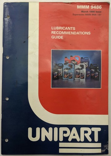 Original unipart lubricants - original, uk