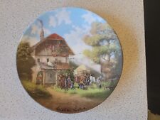 1986 Seltmann Weiden Plate The Blacksmith (Bor Der Schmiede)