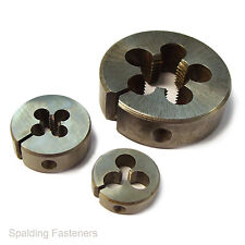 Metric Standard British Quality Circular Split Die Nuts Carbon Steel M2 To M30
