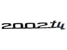 Lettering 2002tii rear - lettering, "2002tii"